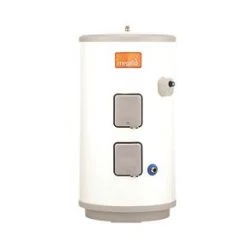 Heatrae Sadia Megaflo Eco 125dd Direct Unvented Unvented Hot Water Cylinder 125Ltr 2 x 3kW