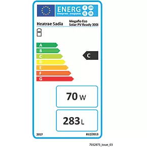 Heatrae Sadia Megaflo Eco Solar PV Ready Indirect Unvented Unvented Hot Water Cylinder 300Ltr 2 x 3kW 4 Heatrae Sadia Megaflo Eco Solar PV Ready Indirect Unvented Unvented Hot Water Cylinder 300Ltr 2 x 3kW - Image 2