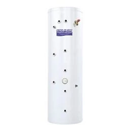 RM Cylinders Stelflow Indirect Unvented Twin Coil Hot Water Cylinder 250Ltr 3kW