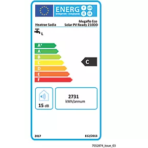 Heatrae Sadia Megaflo Eco Solar PV Ready Direct Unvented Unvented Hot Water Cylinder 210Ltr 2 x 3kW 4 Heatrae Sadia Megaflo Eco Solar PV Ready Direct Unvented Unvented Hot Water Cylinder 210Ltr 2 x 3kW - Image 2