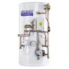 RM Cylinders Indirect Pre-Plumb Unvented Single Zone Cylinder 300Ltr -Underfloor Heating Shop 5806J P