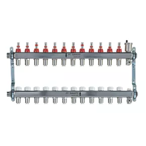 JG Speedfit 12 Port Manifold Set Chrome 3 JG Speedfit 12 Port Manifold Set Chrome