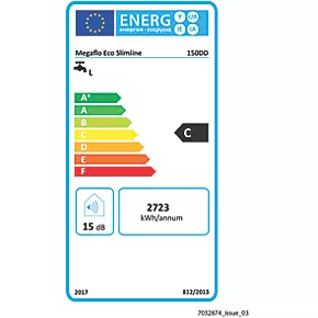 Heatrae Sadia Megaflo Eco Slimline 150dd Direct Unvented Unvented Hot Water Cylinder 150Ltr 2 x 3kW 4 Heatrae Sadia Megaflo Eco Slimline 150dd Direct Unvented Unvented Hot Water Cylinder 150Ltr 2 x 3kW - Image 2
