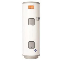 Heatrae Sadia Megaflo Eco Slimline 150dd Direct Unvented Unvented Hot Water Cylinder 150Ltr 2 x 3kW
