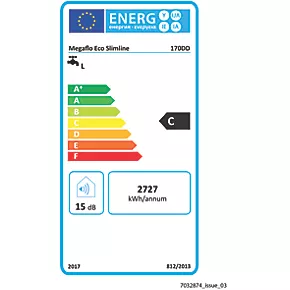 Heatrae Sadia Megaflo Eco Slimline 170dd Direct Unvented Unvented Hot Water Cylinder 170Ltr 2 x 3kW 4 Heatrae Sadia Megaflo Eco Slimline 170dd Direct Unvented Unvented Hot Water Cylinder 170Ltr 2 x 3kW - Image 2
